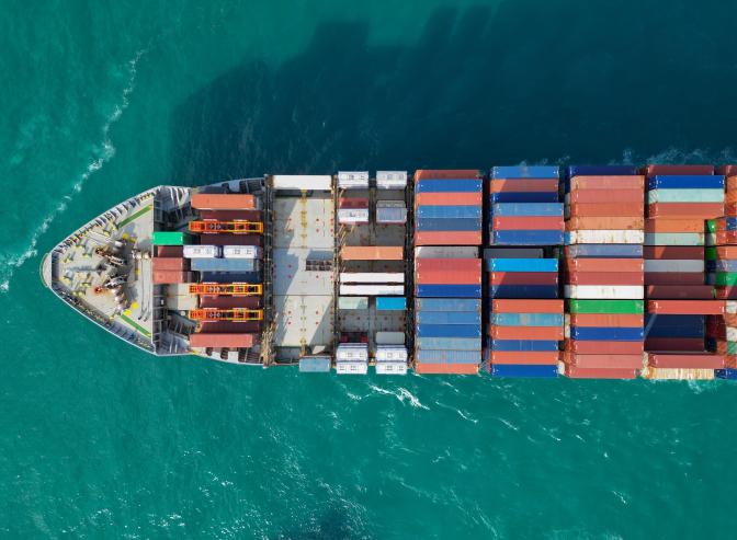 Ship sea