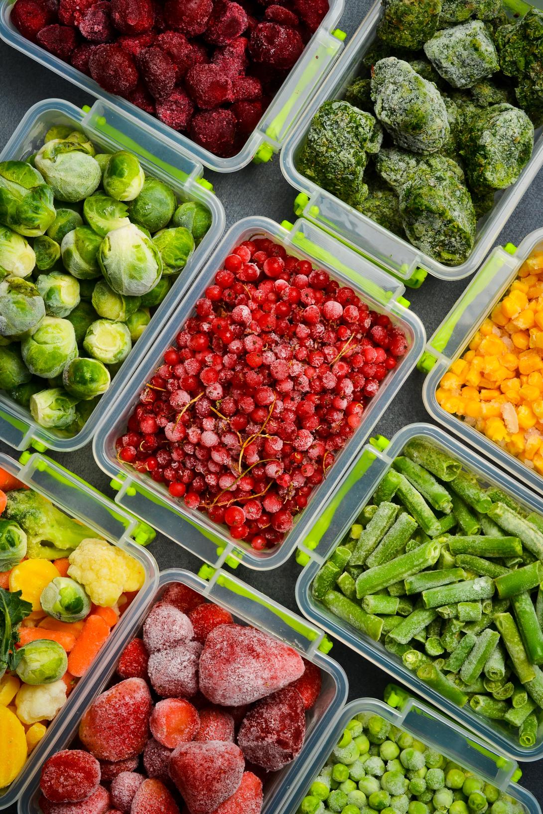 Frozen vegetables
